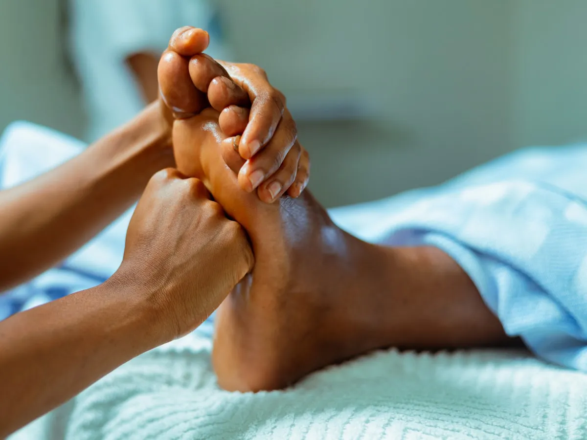 Foot Reflexology at EropSpa, available in MG Road